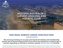 Tablet Screenshot of maac.com.au