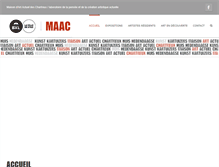 Tablet Screenshot of maac.be